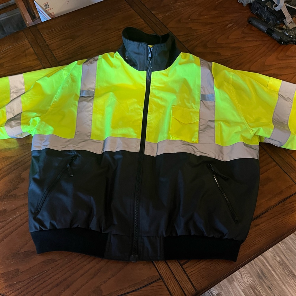 Coke cola jacket has a insert that can come out.